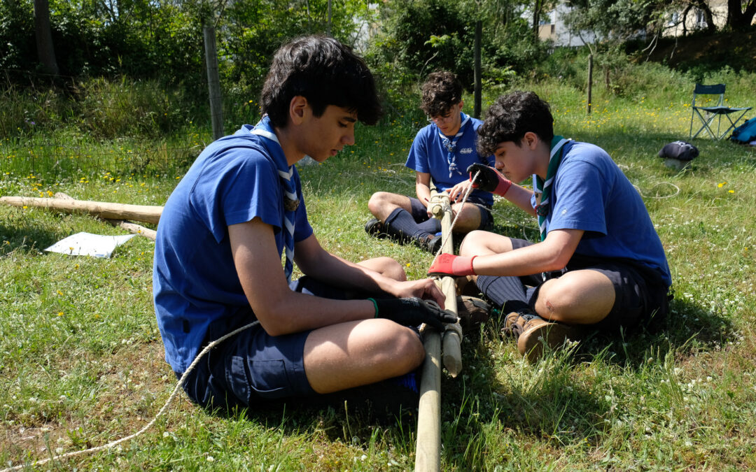 TECOREE: Apuramento Regional desafiou os Pioneiros na técnica escutista