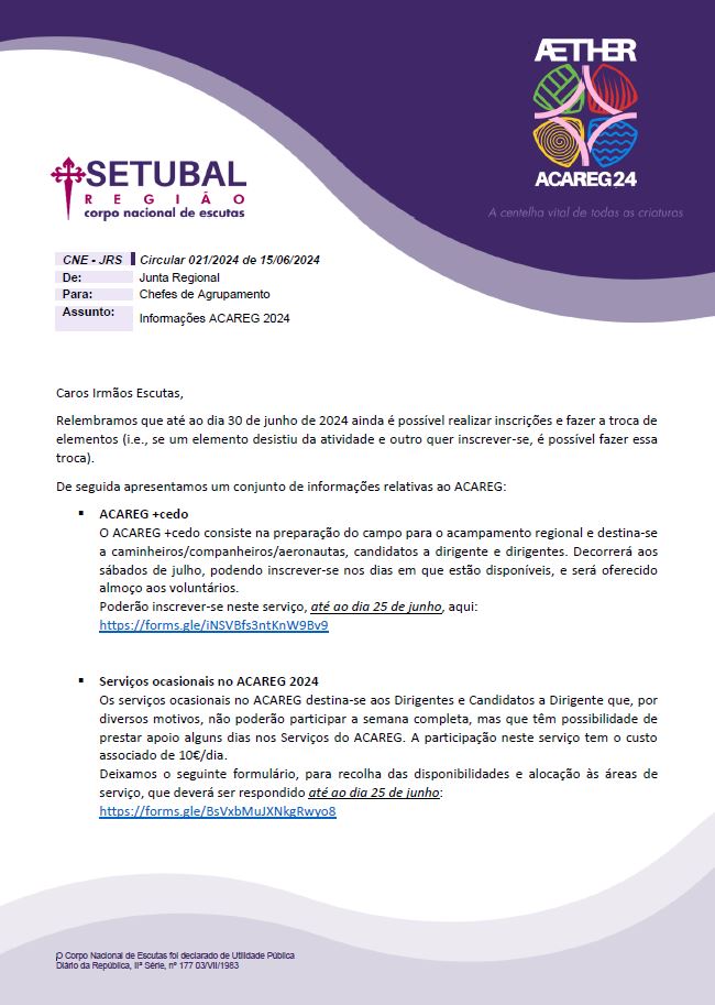 Circular 21 - ACAREG'24